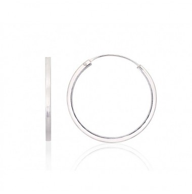 Sidabriniai auskarai –žiedai0