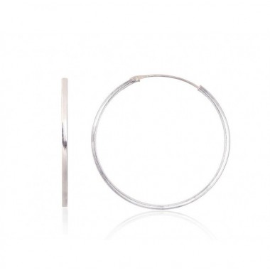 Sidabriniai auskarai –žiedai0