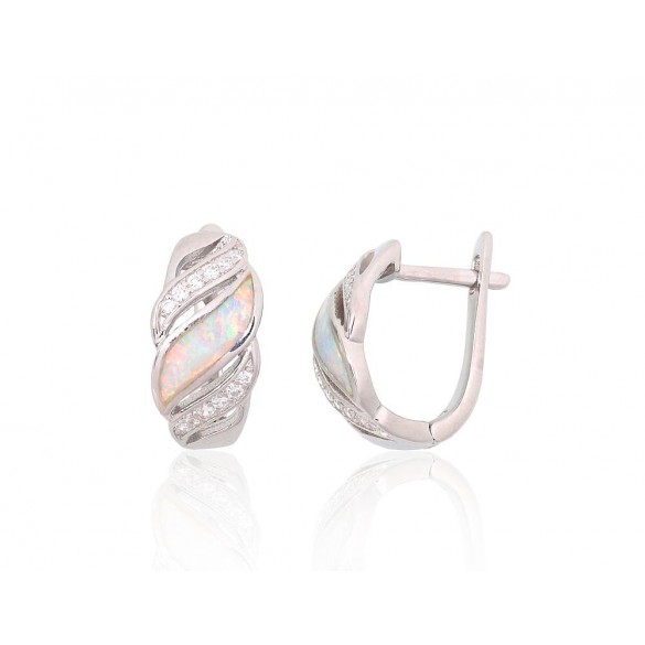 Sudraba auskari-puseti