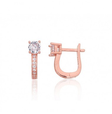 Sudraba auskari ar angļu slēdzēju