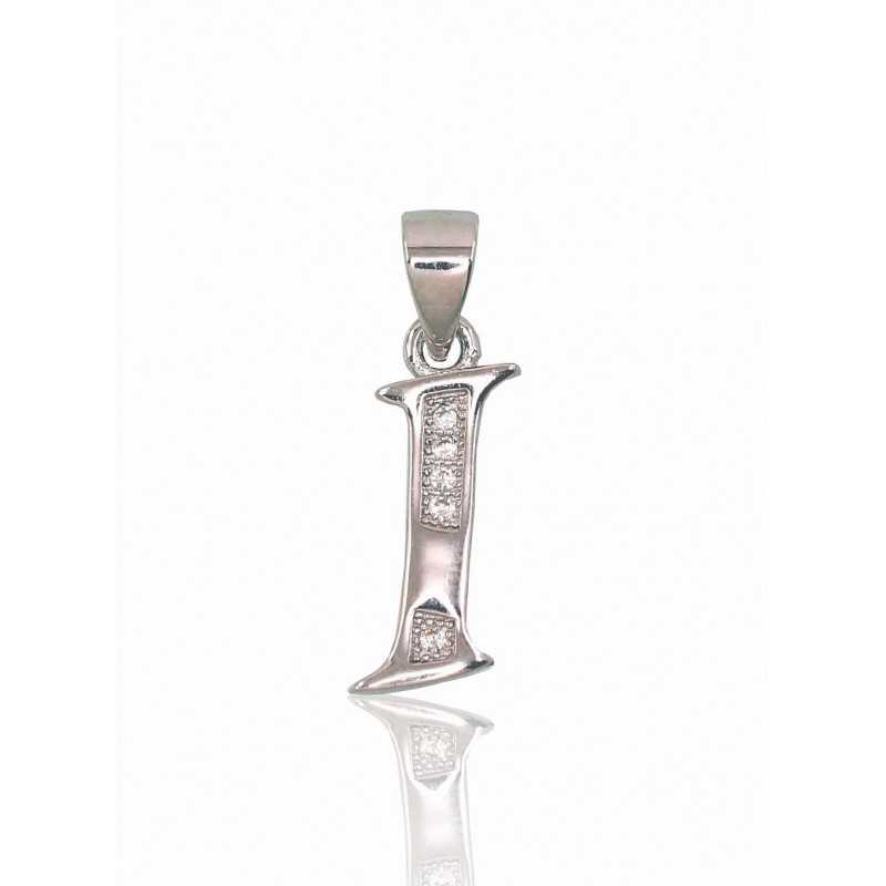 Sudraba kulons 2301613(PRh-Gr)_CZ, Sudrabs	925°, rodijs (pārklājums), Cirkoni