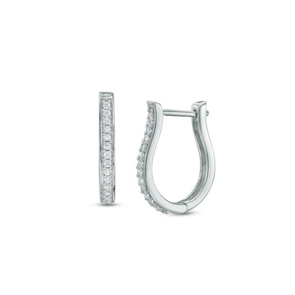 Sudraba auskari ar apaļu klipsi