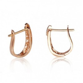 Auksiniai auskarai ant cilindrinės spynos1