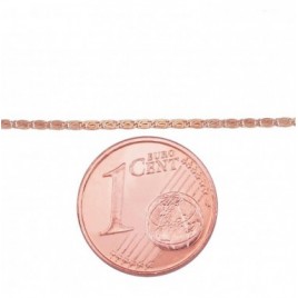 Auksinė grandinėlė Snail 1.15 mm2