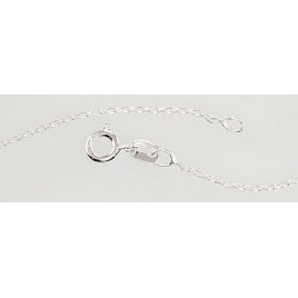 Sidabrinė grandinėlė Anchor 1 mm , briaunų apdirbimas deimantu1