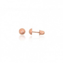 Auksiniai auskarai - pusetai su varžtais0