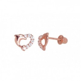 Auksiniai auskarai - pusetai su varžtais0