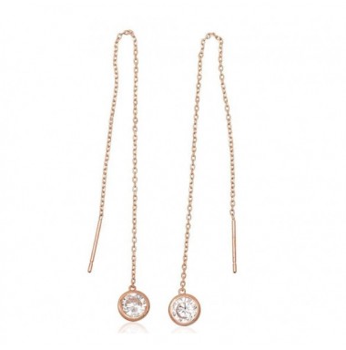 Zelta auskari  1201129(Au-R)_CZ, Sarkanais zelts	585°, Cirkoni 