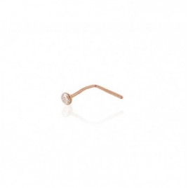 Auksinių auskarų vėrimas į nosį0