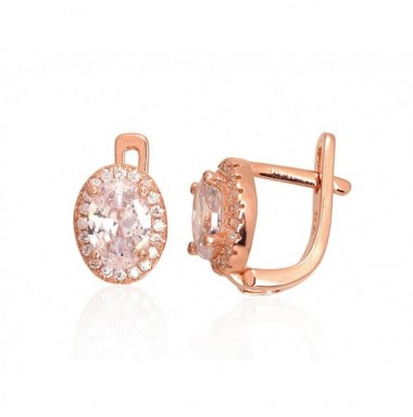 Sidabriniai auskarai ant cilindrinės spynos0