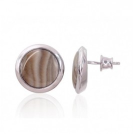 Sidabriniai auskarai –pusetai0