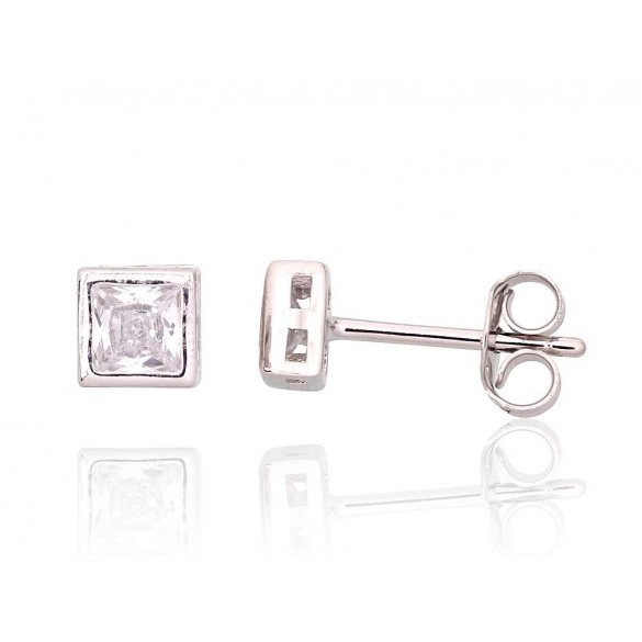 Sudraba auskari-puseti