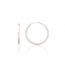 Sidabriniai auskarai –žiedai0