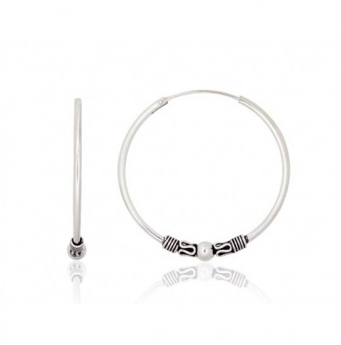 Sudraba auskari-riņķīši