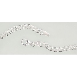 Sidabrinė grandinėlė Crandmother 4,9 mm , briaunų apdirbimas deimantu1