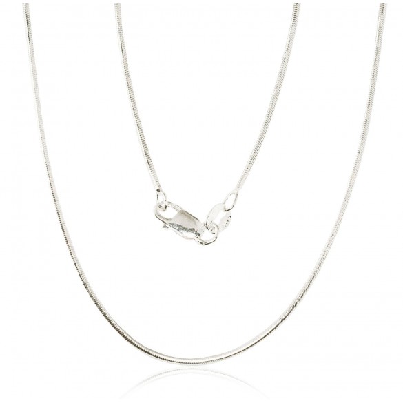 Sudraba ķēdīte Čūskiņa 1.1 mm 2400075, Sudrabs	925°
