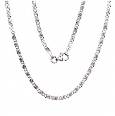 Sidabrinė grandinėlė Snail 2,1 mm , briaunų apdirbimas deimantu0