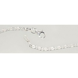 Sidabrinė grandinėlė Snail 2,1 mm , briaunų apdirbimas deimantu1