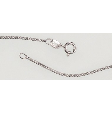 Sudraba ķēdīte Kartjē 1.5 mm , dimantu apstrādājums 2400108(PRh-Gr), Sudrabs	925°, rodijs (pārklājums)