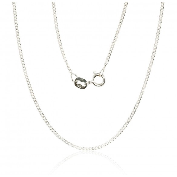 Sudraba ķēdīte Kartjē 1.5 mm , dimantu apstrādājums 2400108, Sudrabs	925°