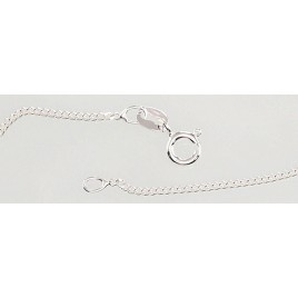 Sidabrinė grandinėlė Curb 1.5 mm , briaunų apdirbimas deimantu1