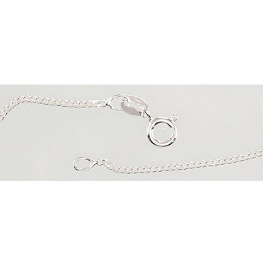 Sudraba ķēdīte Kartjē 1.5 mm , dimantu apstrādājums 2400108, Sudrabs	925°