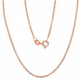 Sidabrinė grandinėlė Rollo 1 mm0