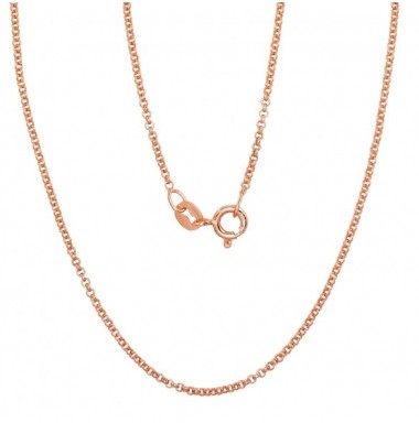 Sidabrinė grandinėlė Rollo 1 mm0