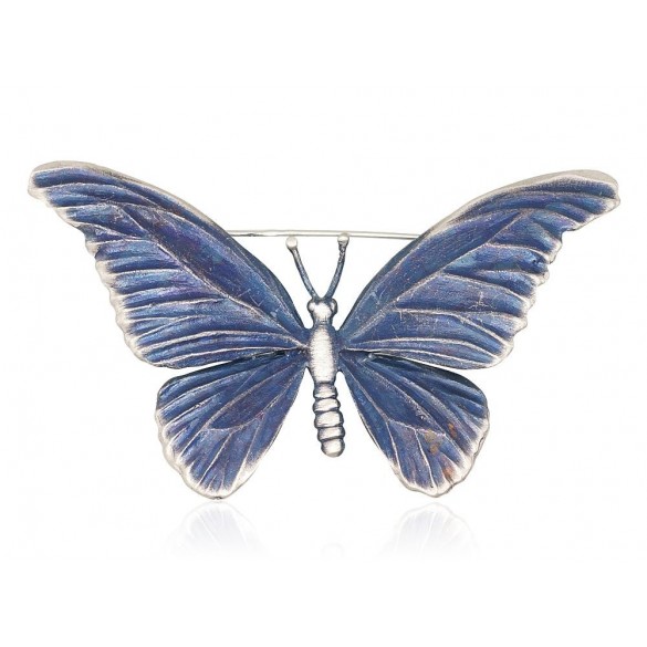 Sudraba piespraude 2920020(Matt+POx-MattB), Sudrabs	925°, oksids (pārklājums)