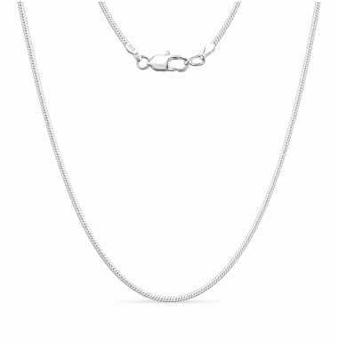 Sudraba ķēde 1mm