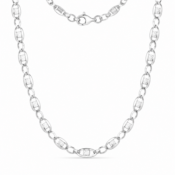 Sudraba ķēde 4.1mm