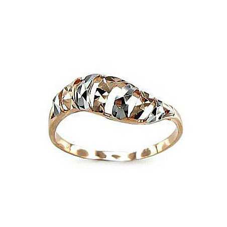 Zelta gredzens 1100065(Au-R+PRh-W), Sarkanais Zelts	585°, rodijs (pārklājums) 