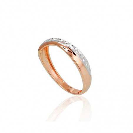 Zelta gredzens 1100473(Au-R+PRh-W), Sarkanais Zelts	585°, rodijs (pārklājums) 