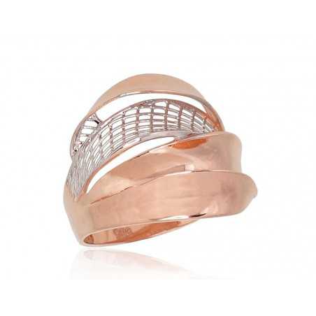 Zelta gredzens 1100842(Au-R+PRh-W), Sarkanais Zelts	585°, rodijs (pārklājums) 