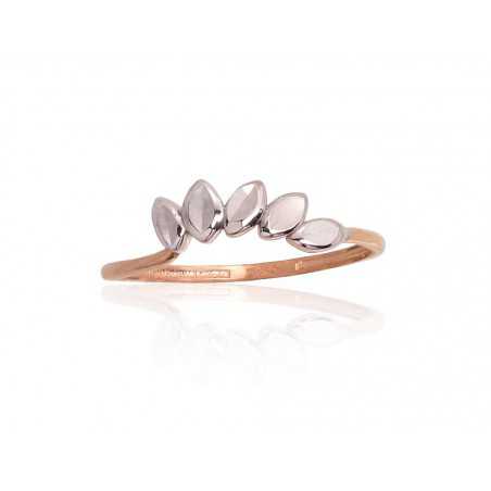 Zelta gredzens 1100941(Au-R+PRh-W), Sarkanais Zelts	585°, rodijs (pārklājums) 