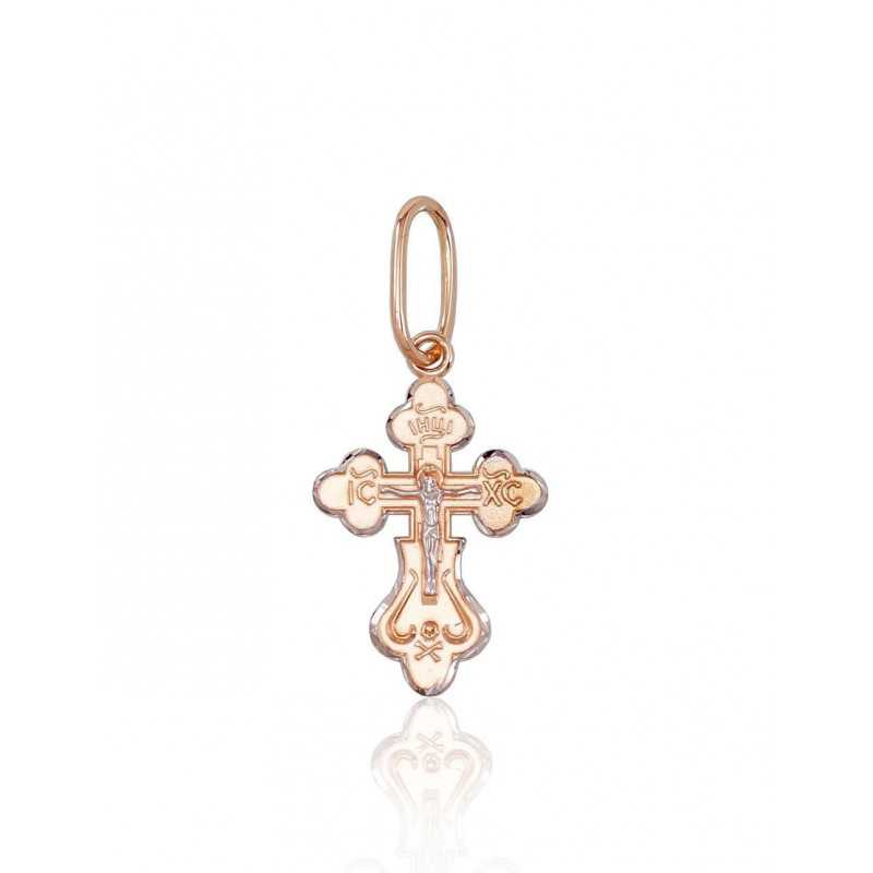 Zelta kulons 1300153(Au-R+PRh-W), Sarkanais Zelts	585°, rodijs (pārklājums) 