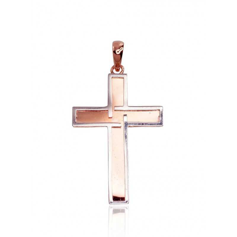 Zelta kulons 1300428(Au-R+Au-W), Sarkanais/Baltais Zelts	585°