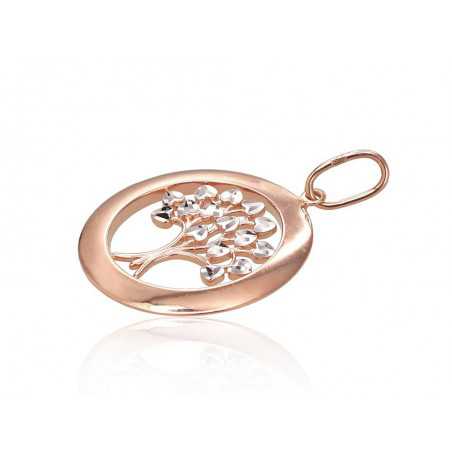 Zelta kulons 1300506(Au-R+PRh-W), Sarkanais Zelts	585°, rodijs (pārklājums) 