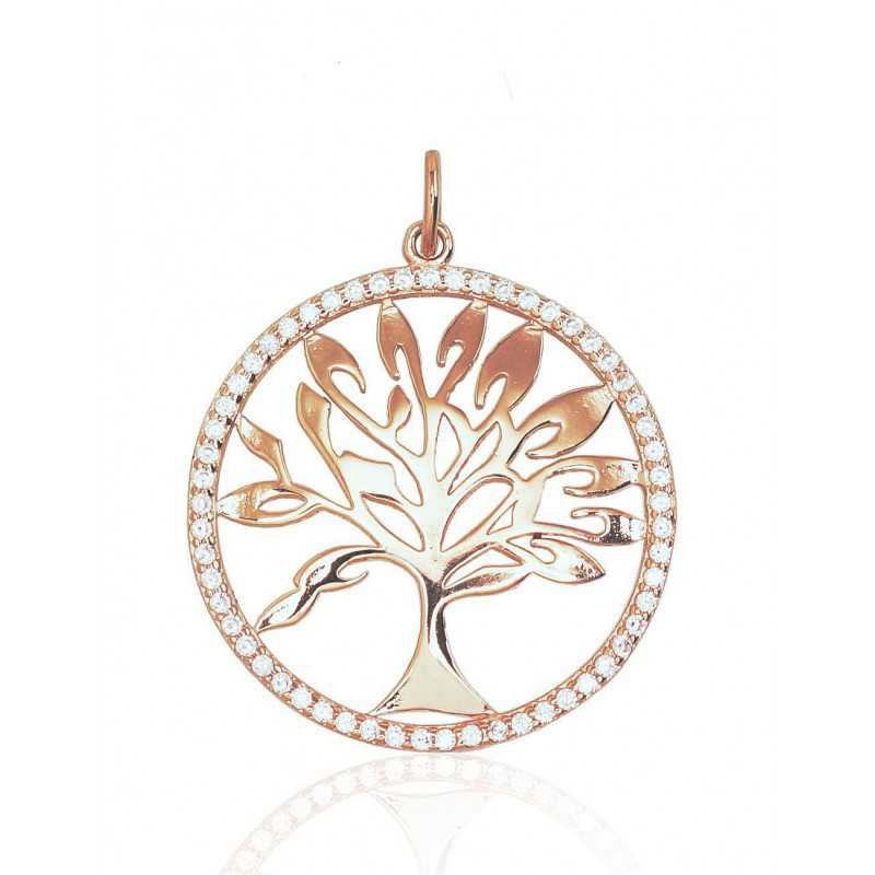 Zelta kulons 1300644(Au-R)_CZ, Sarkanais zelts	585°, Cirkoni 