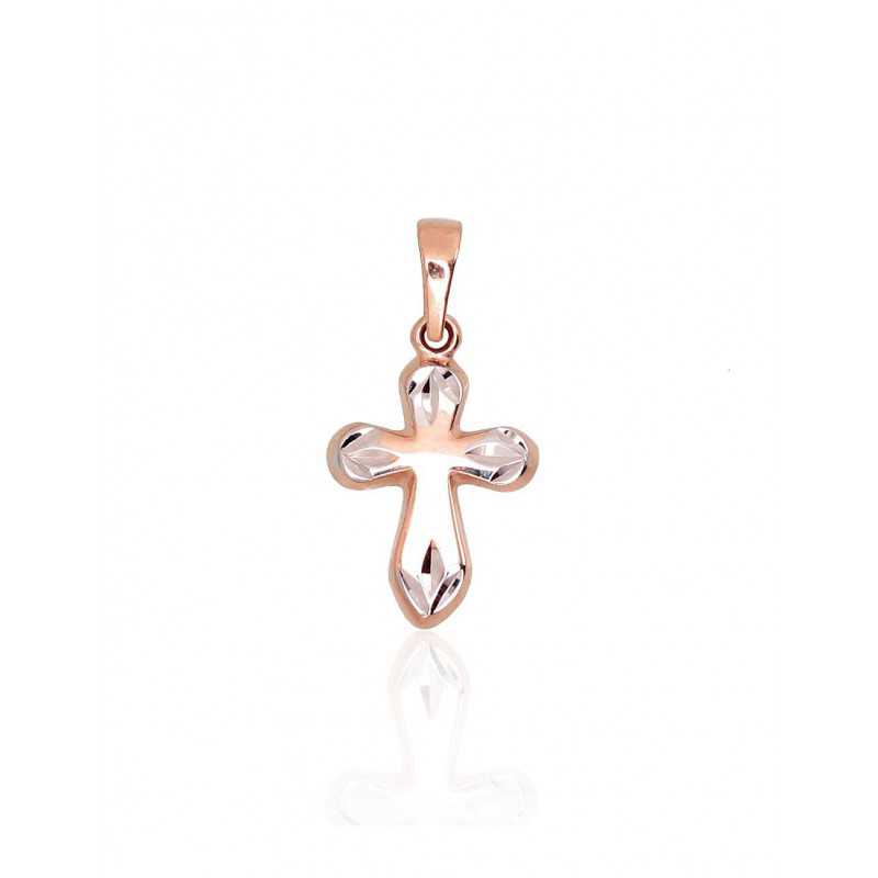 Zelta kulons 1300738(Au-R+PRh-W), Sarkanais Zelts	585°, rodijs (pārklājums) 