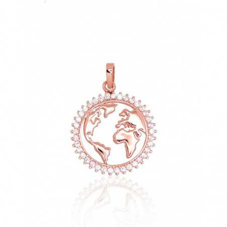 Zelta kulons 1300743(Au-R)_CZ, Sarkanais zelts	585°, Cirkoni 