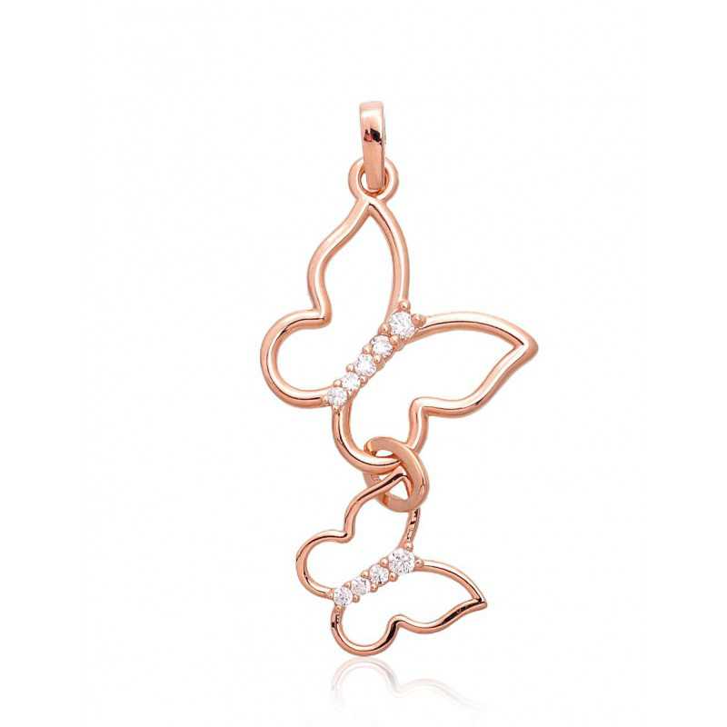 Zelta kulons 1300845(Au-R)_CZ, Sarkanais Zelts	585°, Cirkoni 