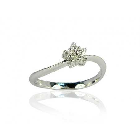 Sudraba gredzens 2100009(PRh-Gr)_CZ, Sudrabs	925°, rodijs (pārklājums), Cirkoni 