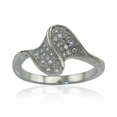 Sudraba gredzens 2100326_CZMicro, Sudrabs	925°, Mikro-Cirkoni 