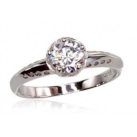 Sudraba gredzens 2100724_CZ, Sudrabs	925°, Cirkoni 