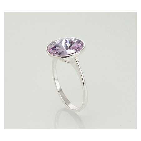 Sudraba gredzens 2100948_SV-LV, Sudrabs	925°, Kristāli 