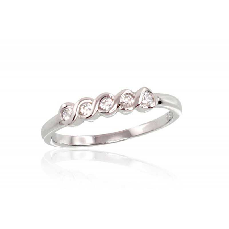 Sudraba gredzens 2101149_CZ, Sudrabs	925°, Cirkoni 