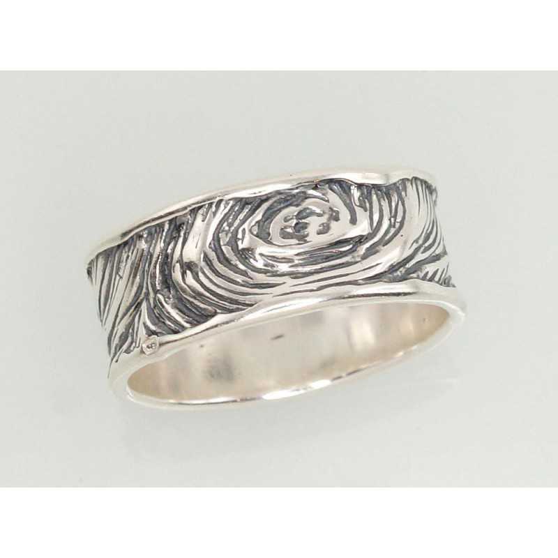 Sudraba gredzens 2101181(POx-Bk), Sudrabs	925°, oksids (pārklājums)