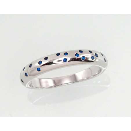 Sudraba gredzens 2101240(PRh-Gr)_CZ-DB, Sudrabs	925°, rodijs (pārklājums), Cirkoni 