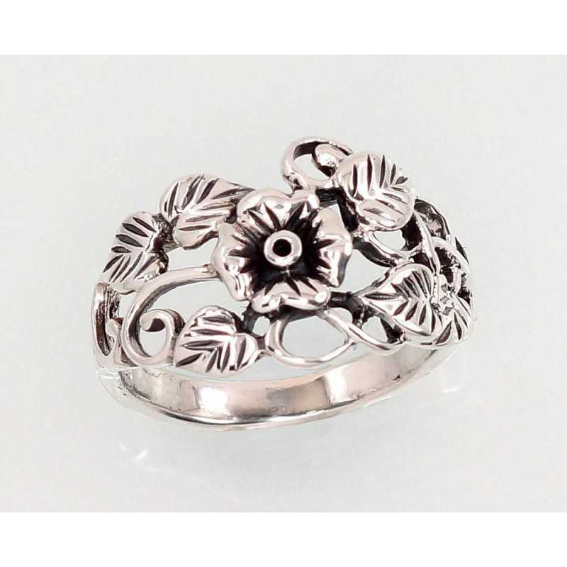 Sudraba gredzens 2101377(POx-Bk), Sudrabs	925°, oksids (pārklājums)